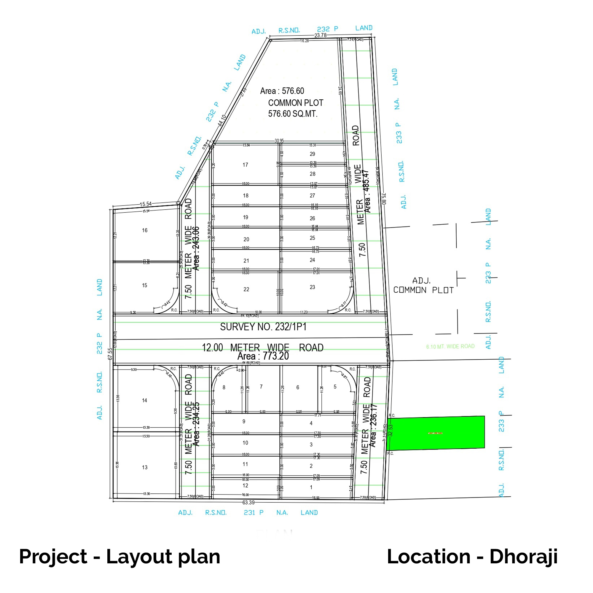 Layout Plan - Dhoraji